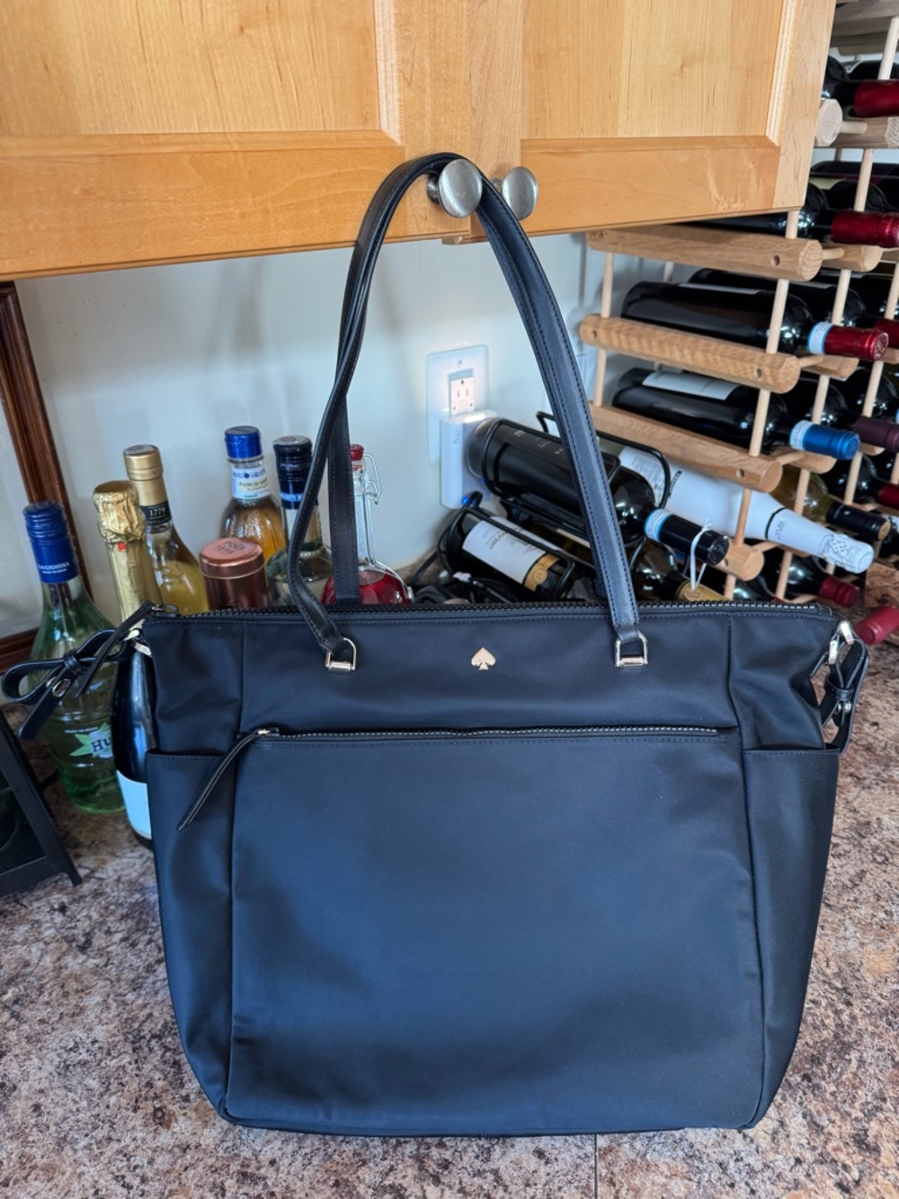 🖤 Kate Spade Black Nylon Tote 🖤